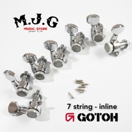 Electric guitar dryer gotoh tuning machine magnum locking tuner 7 string