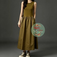[D4270] ️ One-piece elastic dress