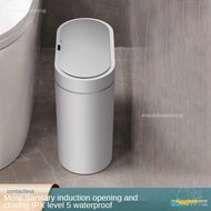 9L/7L Smart Sensor Trash Can Automatic Household Electronic Trash Can Kitchen Trash Bin Toilet Water