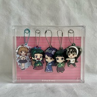 GANTUNGAN Thin Acrylic Case for Gacha & Trinkets Keychains (Keychain, Ballchain Display)