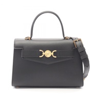 [มือสอง] กระเป๋าถือ Versace Medusa '95 2-Way รุ่น 1013823-1A10795 หนังสีดำ กระเป๋าถือแบบมีหูหิ้วด้าน