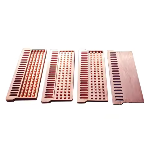 B0KA 2Pcs Pure Copper Notebook Gaming Laptop Memory Heatsink Cooling Radiator Ram- Memory Cooler Hea