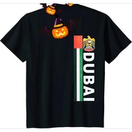Dubai Sports Flag T-Shirt And Us Aemirates Logo Cotton 1 Round Neck Short Sleeve Casual For Men Hair