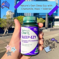 Natures Own Sleep Ezy with Chamomile Hops + Valerian 100 Capsules วิตามินนอนหลับง่าย