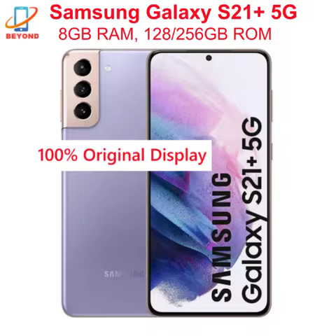 Samsung Galaxy S 21 Plus S21+ 5G G996U1 G996N G9960 6.7" OLED ROM 128/256GB RAM 8GB NFC Octa Core Or
