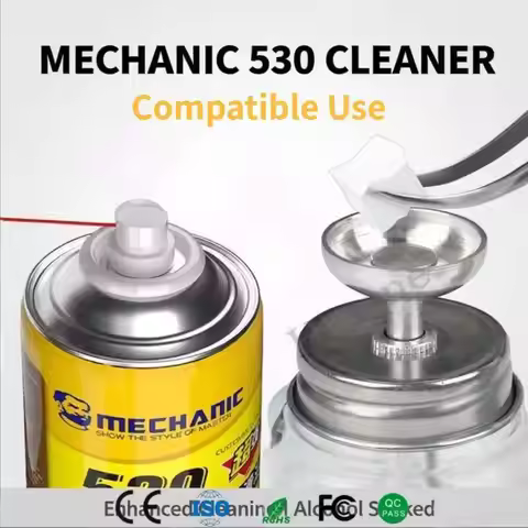 MECHANIC Nano Clean Sponges 800Pcs True Nano Cotton No Slag No Mess for PCB Repair with Alcohol or 5