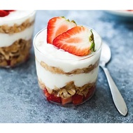 50pcs Disposable Aviation Cups Clear Party Wedding Jelly Dessert Glasses Shot Cups 50ml