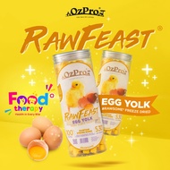OzPro RawFeast Freeze Dried Raw Meat Premium Cat/Kitten Treats - Egg Yolk