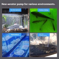 Local Stock 5W Dual-Mode Portable Oxygen Pump Ultra-Quiet 30dB for Fishing & Aquarium Rechargeable 2