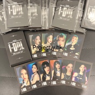 Gidle香港演唱會周邊 Polaroid Set 寶麗來小卡 | gidle手燈應援棒小卡 官方周邊Kpop light ring official light stick (G)-IDLE 小卡