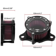 Air Cleaner Intake Filter System Kit for Sportster XL883 XL883N XL883R XL883P XL1200 XL1200L XL1200X