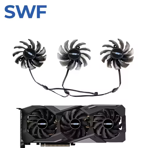 78MM PLD08010S12HH Cooling Fan For Gigabyte RTX 2060 2070 2080 Ti WINDFORCE RX 5500 5600 5700 XT Gra