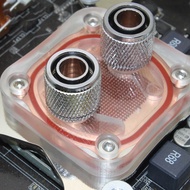 TECHCHIP-New Cpu Water Block Water Cooling Water Cooled Block Computer Cooling Radiator for Computer