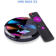 H96max X3 Set-Top BOX 4GB/128GB S905X3 Android 9.0 HD Network Player TV BOX