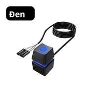 Ldpcsj 2M Máy Tính Để Bàn Công Tắc LED Nút Bật/Tắt Nguồn Cáp Nối Dài Cho Bo Mạch Chủ PC Khởi Động Bê