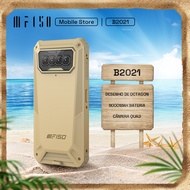 IIIF150 B2021 Rugged Mobile Phone 8000mAh Smartphone IP68/69K MTK G25 Quad Camera 6GB RAM 64GB ROM T