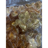 HP GANTUNGAN Large hanging butterfly beads, gold beads, diy craft, string string string material gol