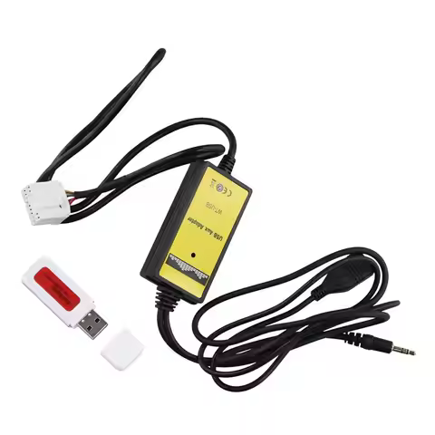 AB12-Car MP3 Audio Interface AUX USB Adapter CD Changer For Honda Accord 2003 2004 2005 2006 2007 20