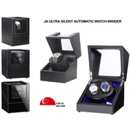 JA Luxury Ultra Silent Automatic Watch Winder/ Watch Storage Box for Gift set