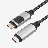 Eareyesail Thunderbolt 4 Cable 2.3ft,USB4 Cable Support 40 GBS Data Transfer,8K Display,240W Power Charging,Compatible with Type-C MacBook,iPad Pro,Hub,Docking,and More