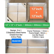 Stainless Steel Manhole Cover Tile 12x12 16x16 18x24 20x20 24x24MarketNoal thick1.5mm We2.0mm