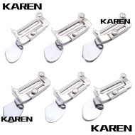 KAREN1 Rolled Hem Presser Foot Quilting Embroidery 1/8inch-3/8inch 0.3cm-1cm Household Foot Presser 