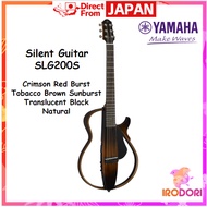 【Direct from Japan】YAMAHA Silent Guitar SLG200S  Crimson Red Burst CRB / Tobacco Brown Sunburst TBS / Translucent Black TBL / Natural NT with SRT Powered Pickup System Built-in chromatic tuner Quietness Soft case included