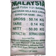 50kg Bernas Beras Pusa Cream 1121 Basmathi ( India ) 印度米