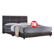 Queen Size Divan Bed Frame + 10 inch Euro Top Spring Mattress [Free Assembly Included]