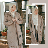 COD - HJ-BLV IVORY HIJACKET® BELVA Jaket Muslimah Wanita / Jaket Syari Muslimah / Jaket Syari Muslimah Jumbo XXL / Hijacket Muslimah   / Hijacket Jaket HIjaber / Jaket Muslimah Syari Panjang / Jaket Muslimah Syari Panjang Korea / Jaket Wanita Syari