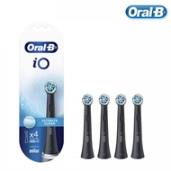 Oral b io ULTIMATE CLEAN Electric toothbrush replacement head, Black (4 sets)