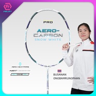 FELET Badminton Racket AERO CARBON (4U) Model With Free Strings + Grip Mixed Colors + Bag