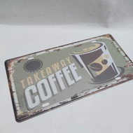 Ancient Deco Tp 4012/ Iron Plate Wall Decoration Shop Wall Decoration