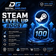 [PC GAME] Steam Level Up Boost | Fast Steam Profile Upgrade | Digital_Greload