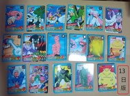 日版+港版龍珠激鬥第13+14彈 白卡/白咭 40款