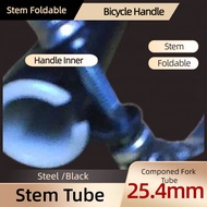 Bicycle Foldable Steel Stem (Black)