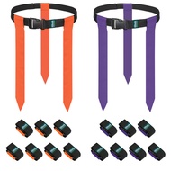 Hilhook Flag Football Belts, 14 Player Flag Football Set with 42 Flags for Kids Youth and Adults Tra