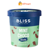 Kem bạc hà socola Bliss Premium Gelato Mint Choco 473ML