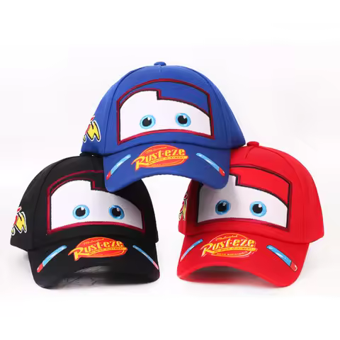 Spring Autumn Baby Boy Girl Baseball Cap Children Cute Hat Cartoon Pixar Cars Lightning McQueen 95 K