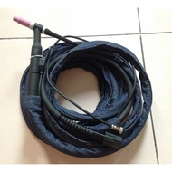 Spaghetti strap TIG gun wire set WP26-4m