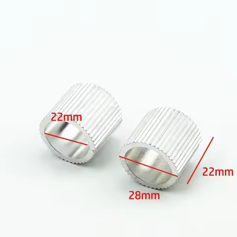 4Pcs 22mm 7/8 Inch To 28mm 1-1/8 Inch Motorcycle Handlebar Mount Riser Clamp Conversion Shim Spacer