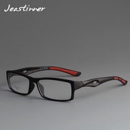 กรอบแว่นตาแบบออปติคอลสำหรับเล่นบาสเก็ตบอลน้ำหนักเบาพิเศษ TR90มีเอกลักษณ์พิเศษแบบเต็มกรอบกันลื่นสีดำพ