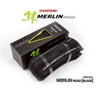 ยางนอกจักรยานเสือหมอบ Merlin 700x25c-30c