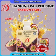 🌸 DWANGI Fresheners Passion Fruit Car Home Perfume Hanging Packaging Kotak Pewangi Kereta 12ml Origi
