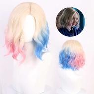 Lingqi American Drama Wednesday Anime cos Wig Enid Sinclair Wolf Girl Gradient Dyeing