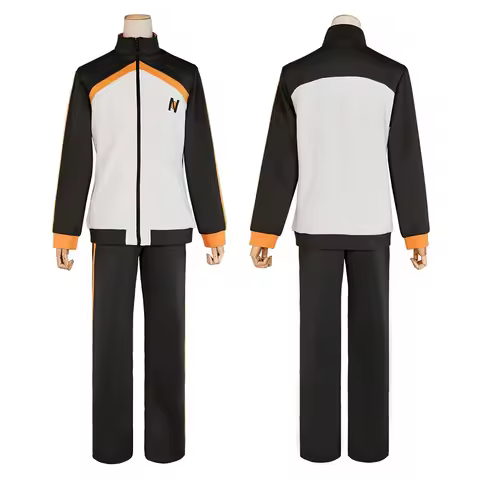 Re:Life In A Different World From Zero Anime Natsuki Subaru Cosplay Costume Embroidery Full Zip Trac