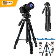 Zomei Q111 Camera Tripod - 1.4M – Pan Head 360 Professional DSLR Mirrorless + Bag