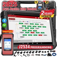 LAUNCH X431 PRO3S+ Elite Bi-Directional Scan Tool, Support 24V Truck & EV car extension,J2534 Progra