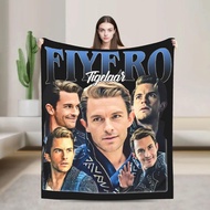 Retro Fiyero Tigelaar s Wicked Movie Coral Fleece Blanket Plush Warm Throw for Bedroom Home Decor Qu
