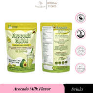 ORIGINAL Avocado GLOW Milk Collagen Drink hydrolyzed marine collagen peptides glutathione & hyalluro